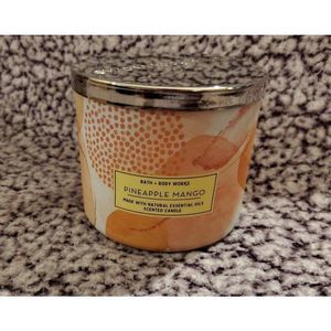 Bath & Body Works Pineapple Mango Fragrance 3 Wick Candle